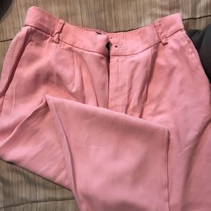 Pink trousers